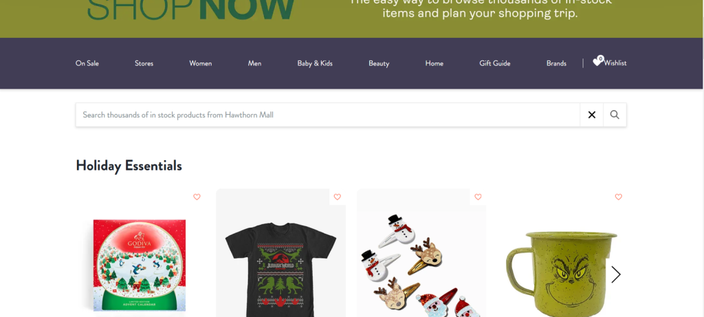 ecommerce platform of hawthhorn