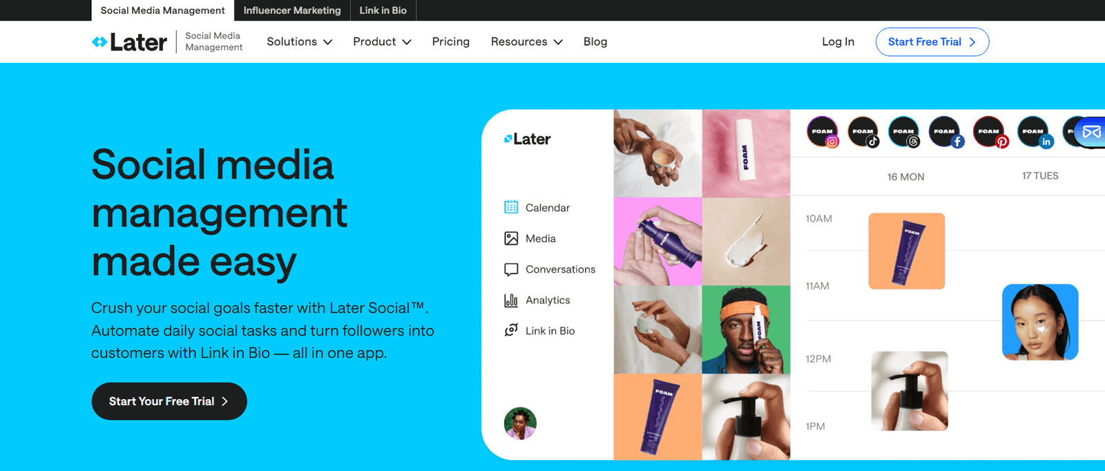later social media management tool