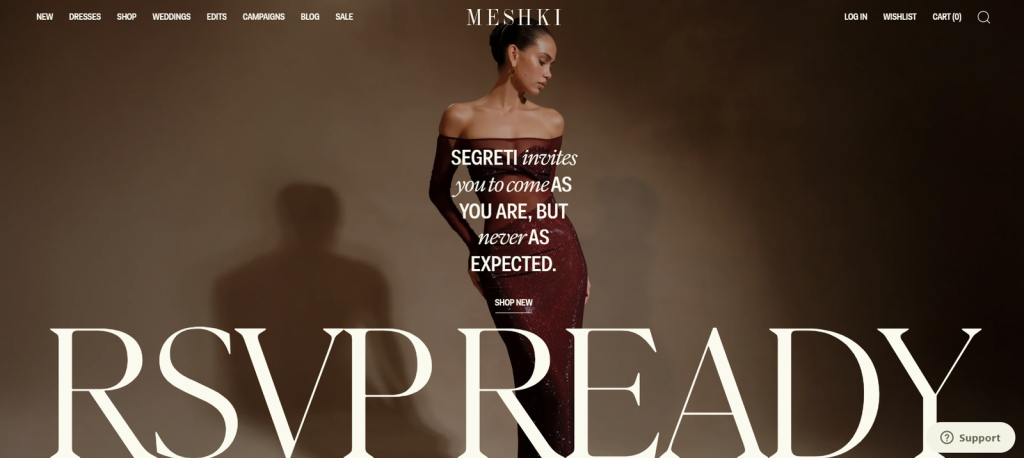 How a Fashion eCommerce Brand Skyrocketed Traffic by 589% in Just 3 Months: An Ecommerce SEO Case Study 1 meshki co uk
