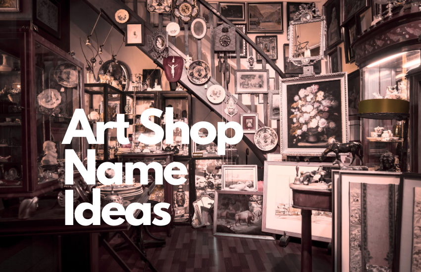 Art Shop Name Ideas