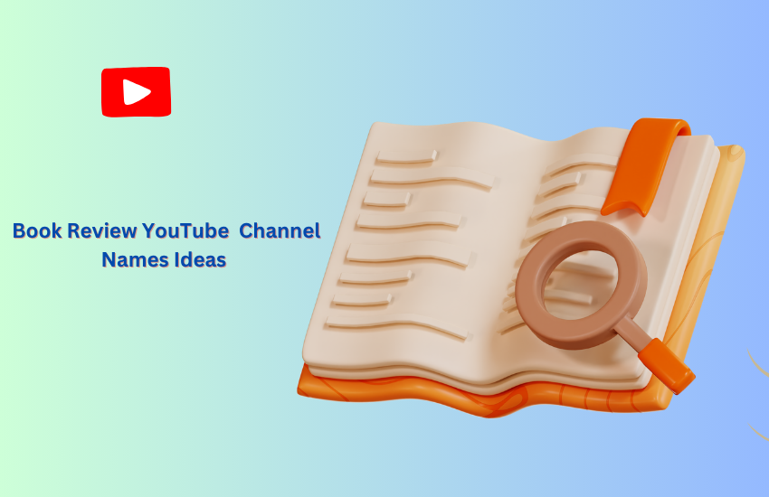Book Review YouTube Channel Names