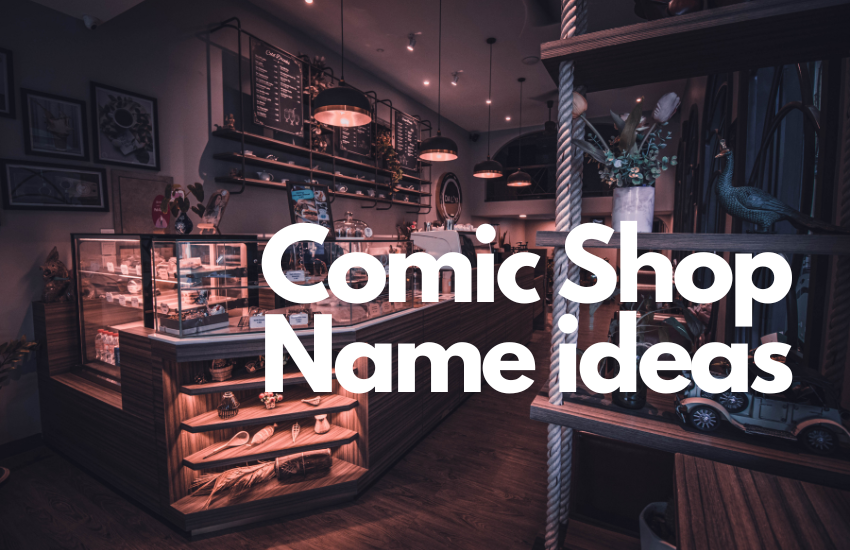 comic shop name ideas