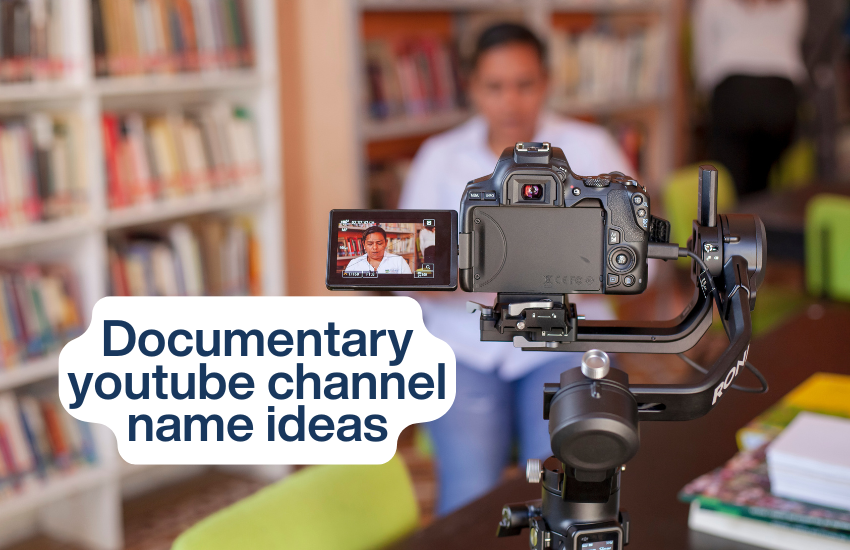 documentary youtube channel name ideas