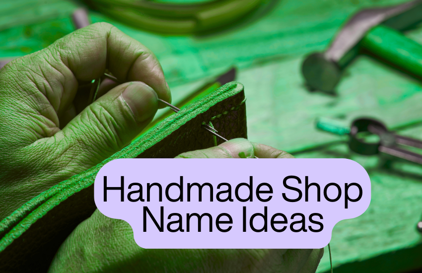 handmade shop name ideas