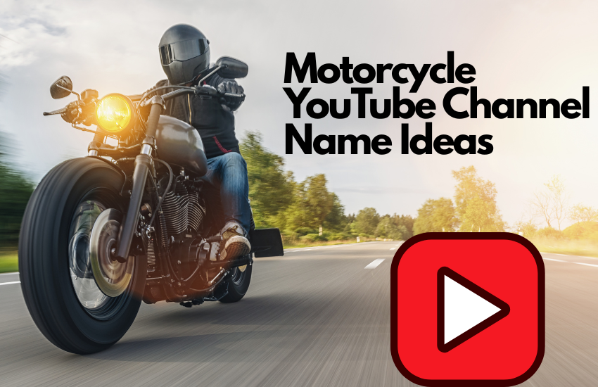 Motorcycle YouTube Channel Name Ideas