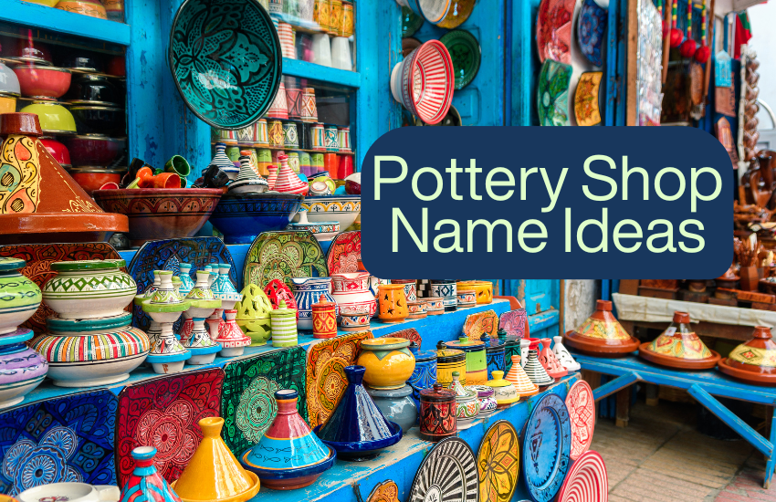 Pottery Shop Name Ideas