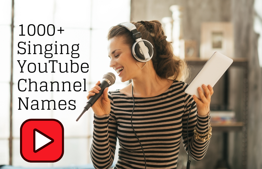 singing youtube channel name ideas