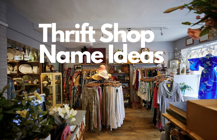 Thrift Shop Name Ideas