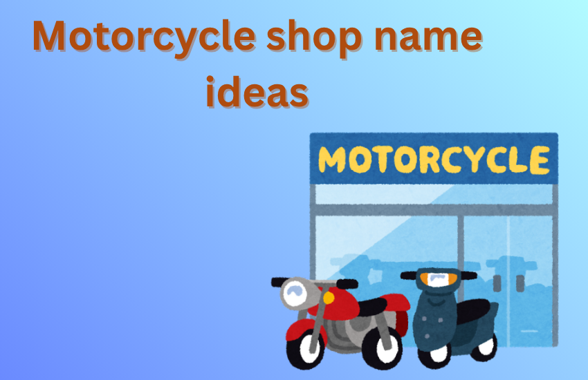 motorcycle shop name ideas