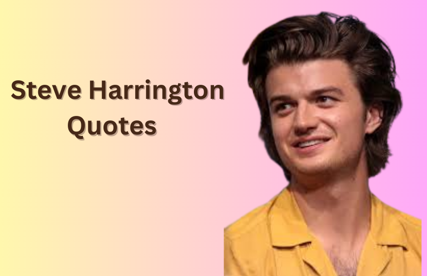 Steve Harrington Quotes