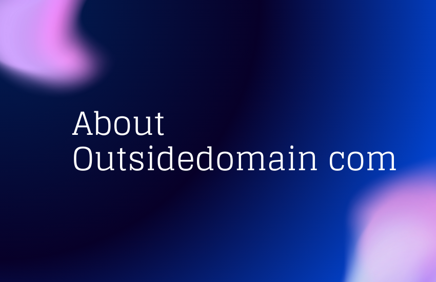 Outsidedomain com