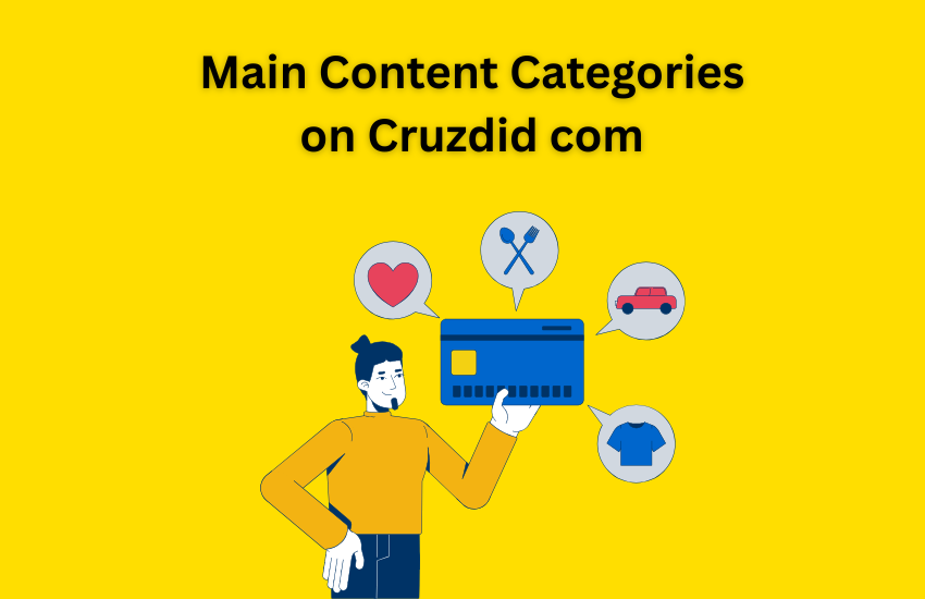 Main Content Categories on Cruzdid com