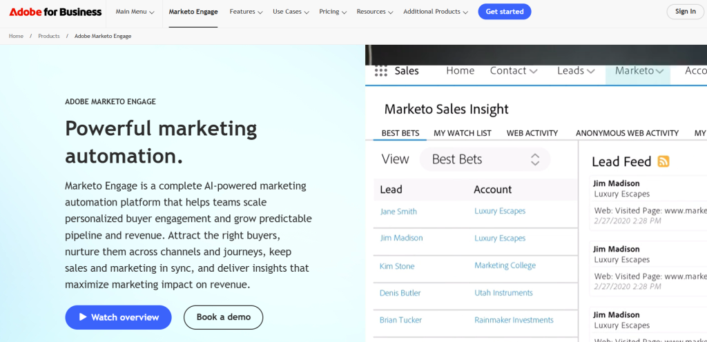 Adobe Marketo Engage