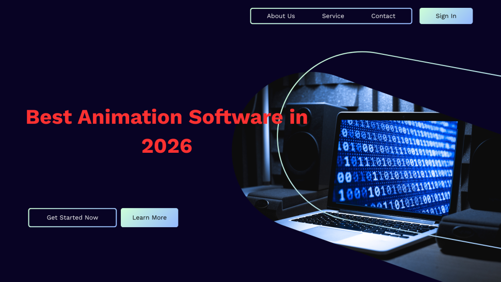 Best Animation Software in (2026) 5 Blue Modern Technology Presentation