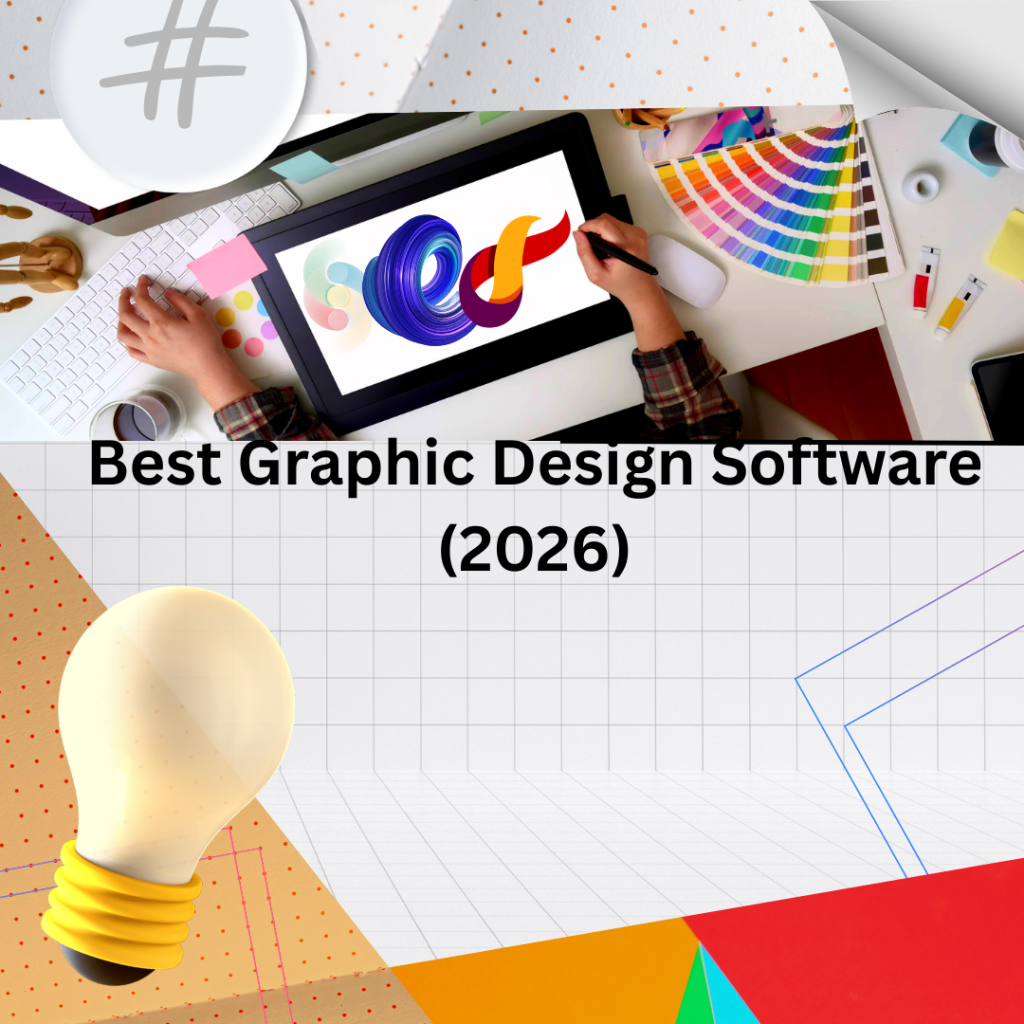 Best Graphic Design Software (2026) 6 Graphic Design White Composition Instagram Post