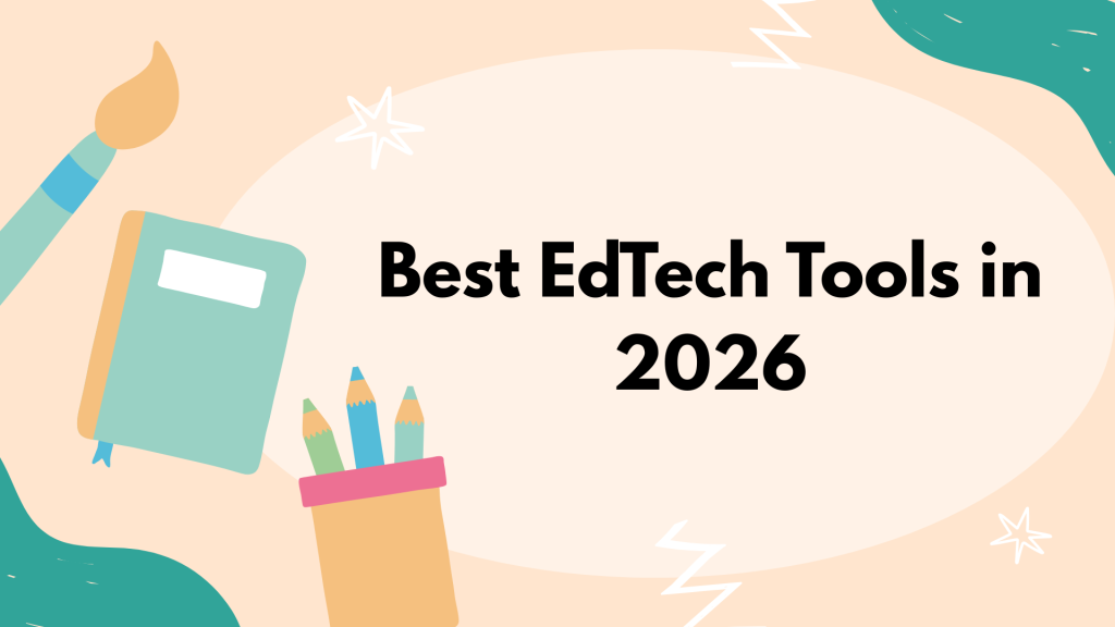12 Best EdTech Tools in (2026) 10 Green and Peach Playful Tools of Creativity Presentation